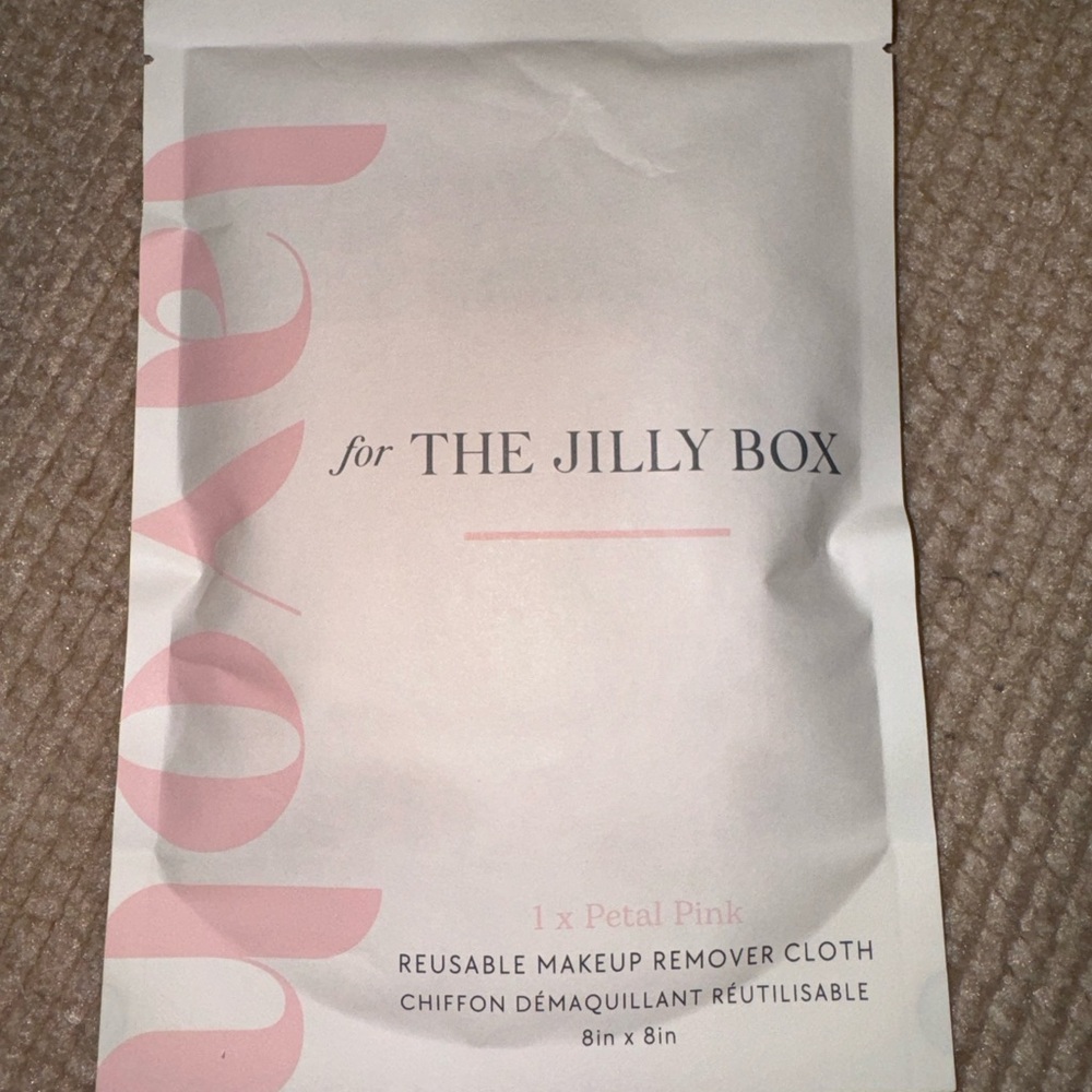 Petal Pink Reusable Makeup Remover Cloth